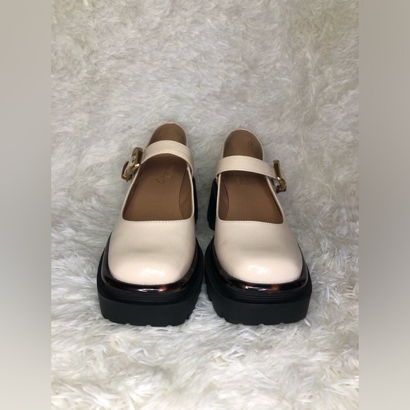 Circus by Sam Edelman Cream Platform Mary Jane Shoes NWOT 9.5 - Picture 3 of 14